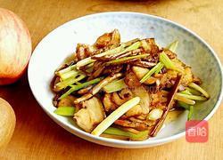 炒卤肉的做法图解4