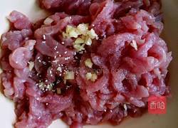 尖椒蒜苗肉丝的做法图解2