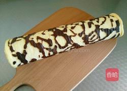 花纹蜂蜜蛋糕卷的做法图解24