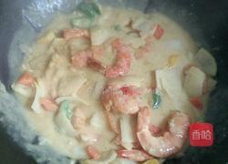 泰式咖喱虾的做法图解5