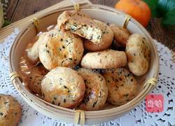 花生芝麻酥饼的做法图解18