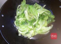 小炒生菜的做法图解3