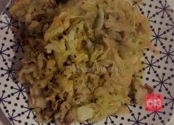 酸菜炒肉的做法图解5