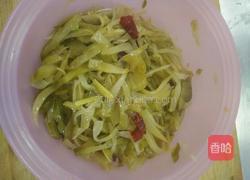 咸菜小炒的做法图解5