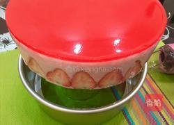 草莓酸奶慕斯蛋糕(八寸)的做法图解25