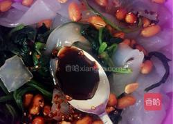 菠菜拌粉皮的做法图解2