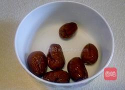 红豆红枣养颜补血豆浆的做法图解3