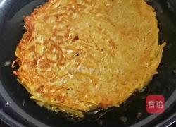 土豆丝烙饼的做法图解6