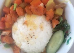 咖喱鸡腿饭