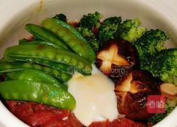 港式腊肠煲仔饭的做法图解9