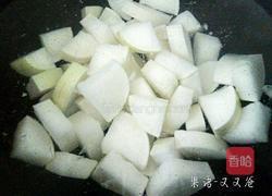 清炖羊肉萝卜汤的做法图解6