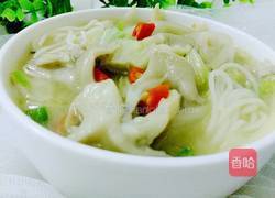 平菇白菜煮面条的做法图解12