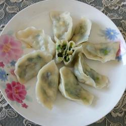 韭菜素饺子的做法[图]