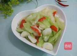 马蹄炒西芹的做法图解6