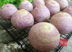 紫薯蛋黄酥的做法图解34