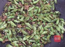 肉沫榄菜四季豆的做法图解6