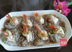 蒜蓉粉丝蒸虾球的做法图解10