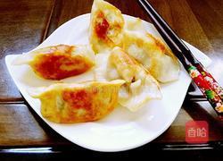 黄金煎水饺的做法图解7