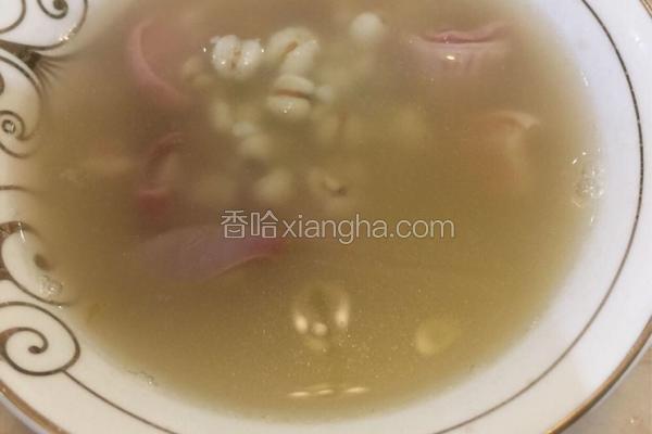 薏米猪肚汤