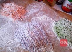 三色蔬菜排骨面(宝宝面)的做法图解3