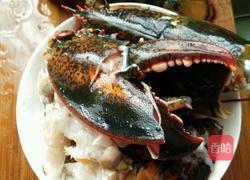 龙虾头粥的做法图解2