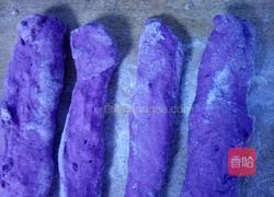 紫薯绣球馒头的做法图解5