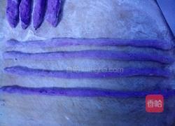 紫薯绣球馒头的做法图解6