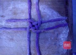 紫薯绣球馒头的做法图解8