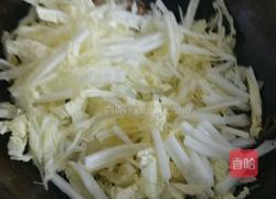 肉丝白菜炒粉丝的做法图解8