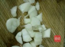 素炒菜心的做法图解2