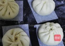 白菜肉米粉丝包的做法图解3