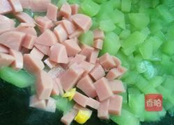 炒彩蔬的做法图解6