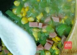 炒彩蔬的做法图解8