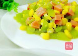 炒彩蔬的做法图解10