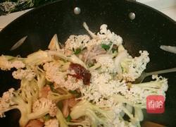炒有机花菜的做法图解6
