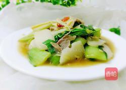 咸肉冬笋煮年糕的做法图解10