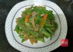 青椒炒肉皮的做法图解11