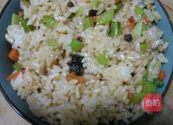 双蔬炒米(芹菜胡萝卜版)的做法图解12