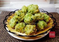 绿萝卜素丸子的做法图解9