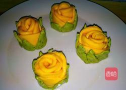 绿叶玫瑰花卷（一）的做法图解21
