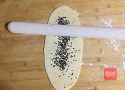 黑芝麻发面饼的做法图解9