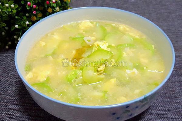 西葫芦鸡蛋汤