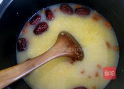 粘玉米渣粥的做法图解6