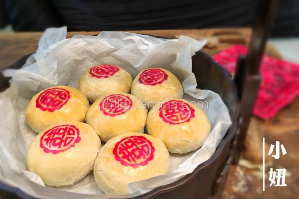 椒盐酥皮饼