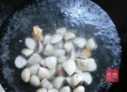 沙白煮松蒿的做法图解5