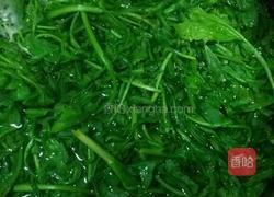 腊肉煮荠荠菜的做法图解2