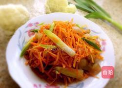 炒胡萝卜丝的做法图解7