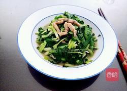 韭菜炒肉丝的做法图解8