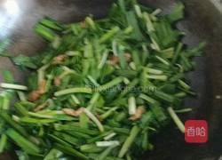 韭菜炒肉丝的做法图解5