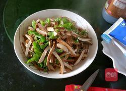 青椒炒香干的做法图解8